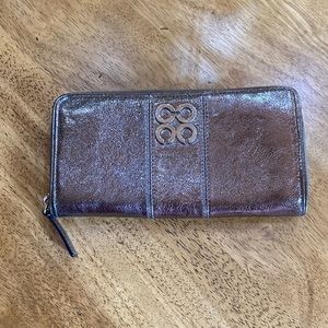Coach zip around wallet